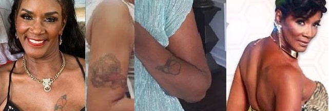 A picture of All tattoos of Momma Dee.